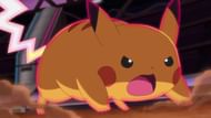 Ash's Pikachu Gigantamaxing in the anime (Image via The Pokemon Company)